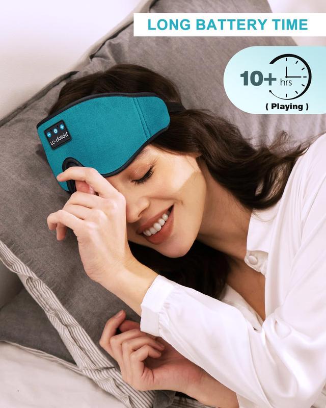 Sleep Headphones Bluetooth Sleep Mask 3D Sleeping Headphones for Side Sleepers Headphones for Side Sleepers Sleep Mask