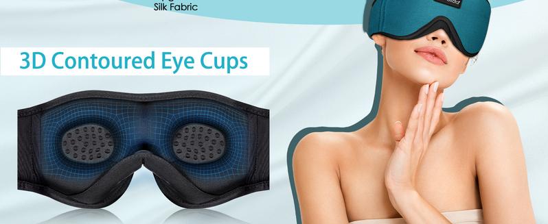 Sleep Headphones Bluetooth Sleep Mask 3D Sleeping Headphones for Side Sleepers Headphones for Side Sleepers Sleep Mask