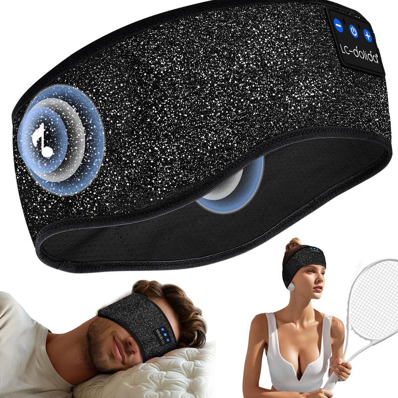 Headband Headphones Bluetooth 5.4 Headband Reflective Sleep Headphones Wireless Bluetooth, Headband Headphones for Sleeping