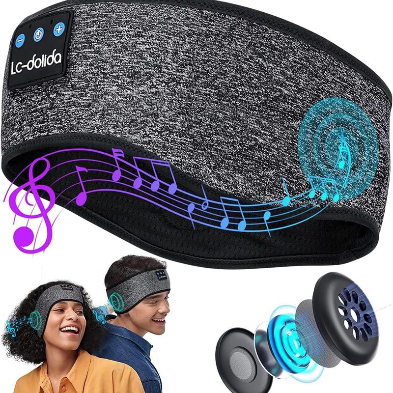 Headband Headphones Bluetooth 5.4 Headband Reflective Sleep Headphones Wireless Bluetooth, Headband Headphones for Sleeping