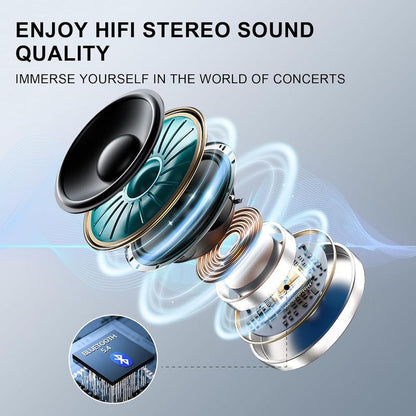 Upgraded Bluetooth 5.4 Sleep Mask with Ice Silk Fabric, Total Blackout Eye Mask for Men & Women, All-Night Comfort for Travel, Home
