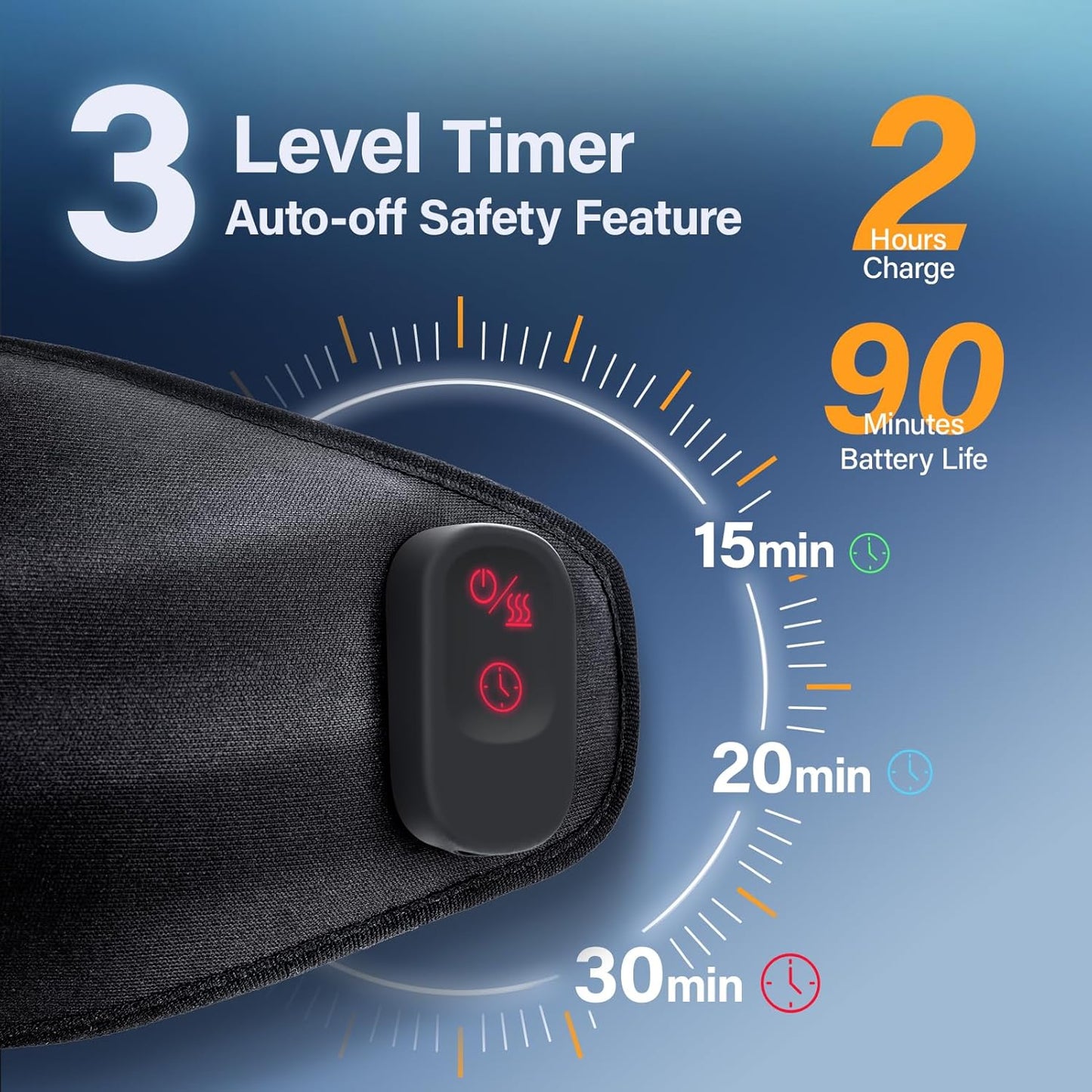 Heated Eye Mask Cordless for Dry Eyes, FSA/HSA Eligible 3D Sleep Mask No Pressure, Warm Compress with Temperature, Timer Control for Sleeping Stye Eye Relax Meditation Travel Women Men