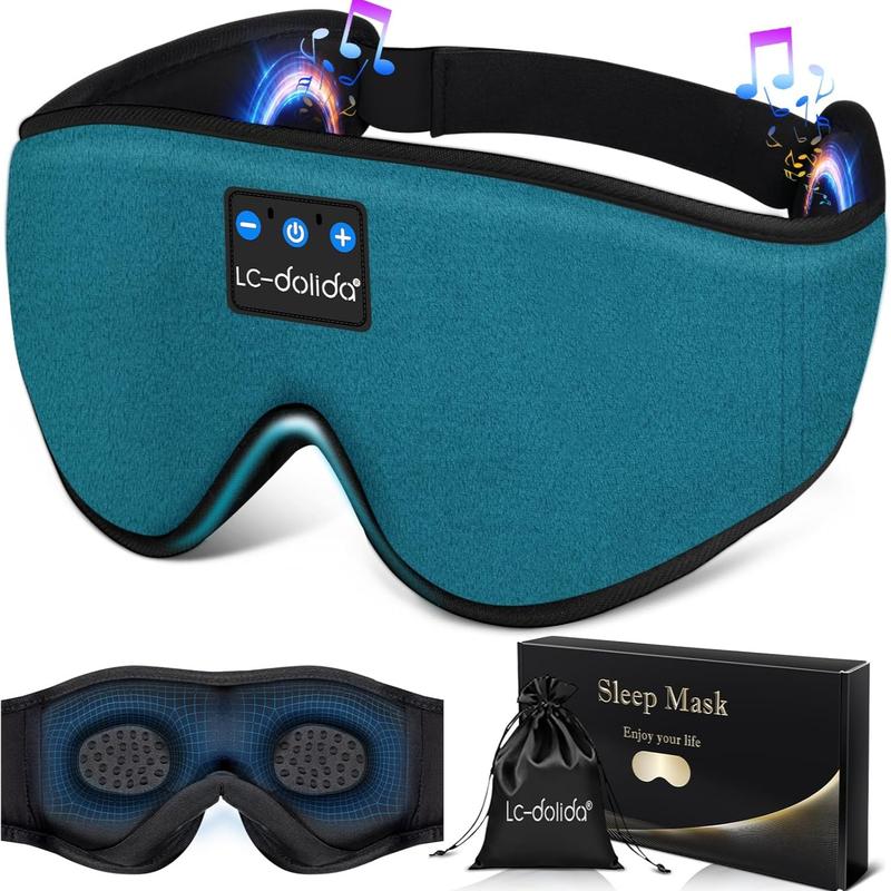 Sleep Headphones Bluetooth Sleep Mask 3D Sleeping Headphones for Side Sleepers Headphones for Side Sleepers Sleep Mask
